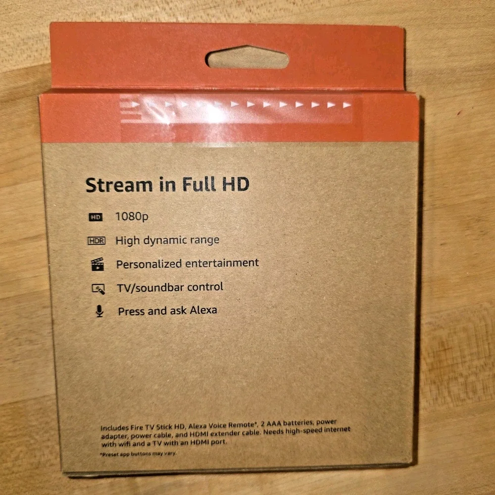 NEW Amazon Fire TV Stick HD 8GB Wi-Fi 5 Alexa Voice Remote 1080p Streaming - Picture 2 of 6